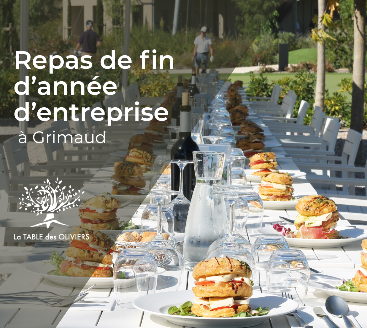 Repas de fin d’année d’entreprise à Grimaud au Golf Up avec repas raffiné, salle de séminaire et initiation au golf pour renforcer la cohésion d’équipe.